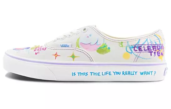 Кеды Vans X Nuttsh Authentic Otw 'White Multi-color'