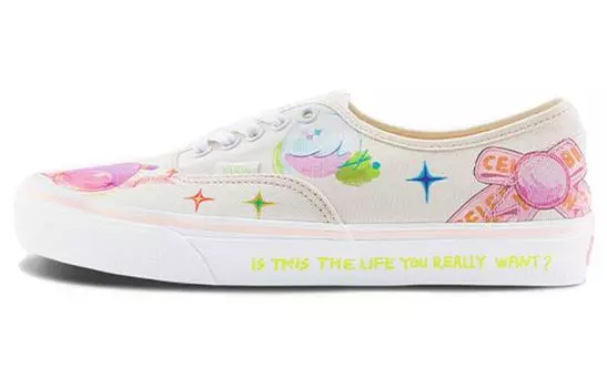 Кеды Vans Nuttsh X Authentic Otw Art Collection 'Marshmallow'