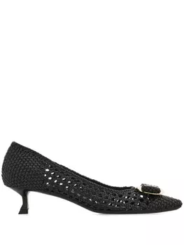 Туфли Vara 40 Ferragamo, черный