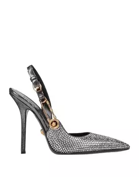Туфли Versace, серебро