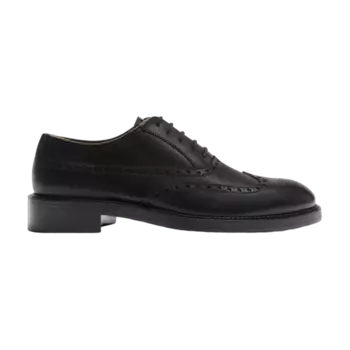 Туфли Zara Leather, черный