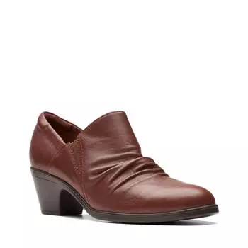 Туфли женские Clarks, цвет british tan leather