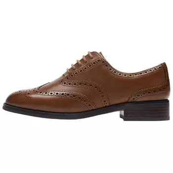 Туфли женские низкие бежевые Clarks