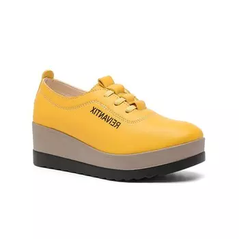 Туфли женские повседневные Women's Casual Shoes Women's Yellow Reivantix