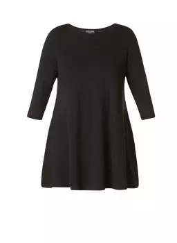 Туника Base Level Curvy ARIA, черный