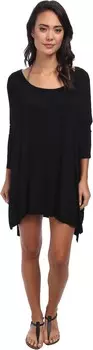 Туника Body Glove Brynn 3/4 Sleeve Tunic Cover-Up, черный