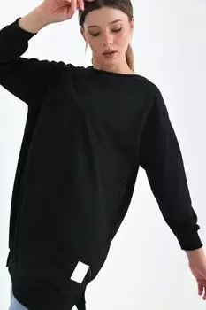 Туника - Черный - Свободный крой VOLT CLOTHNG