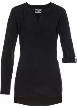 Туника из вискозы Bpc Selection, черный