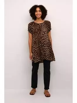 Туника Kaffe, цвет classic leopard