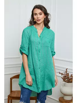 Туника La Compagnie Du Lin, зеленый