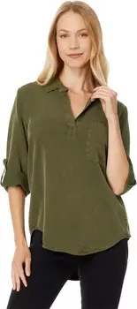 Туника Mod-o-doc Roll Tab Patch Pocket Tunic, цвет True Olive