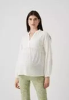Туника OLMMY EMBROIDERY Only Maternity, белый