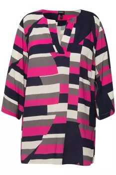 Туника Ulla Popken, цвет orientpink