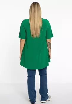 Туника V-NECK Yoek, зеленый