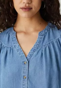 Туника Vmbree 3/4 Loose Tunic Vero Moda, синий деним