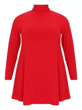 Туника Yoek High Neck, красный