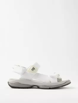 Туристические сандалии на липучке Balenciaga, белый