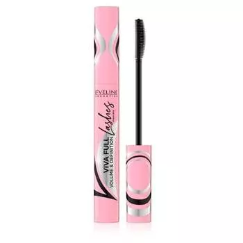 Тушь для ресниц, 10 мл Eveline Cosmetics, Viva Full Lashes Volume & Definition