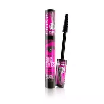 Тушь для ресниц Big Eyes Mega Volume & Long, насыщенного черного цвета, 10 мл Revers