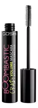 Тушь для ресниц Boombastic Crazy Volume, удлиняющая и утолщающая тушь 001 Extreme Black, 13 мл Gosh