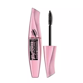 Тушь для ресниц Deborah Milano My Power Volume Extra Black Fan Effect Толстая изогнутая и удлиненная Extra Black