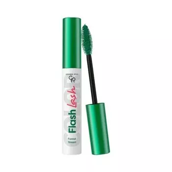 Тушь для ресниц Flash Lash 02 Forest Green 9 мл Golden Rose