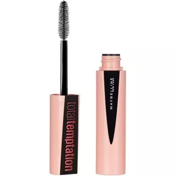 Тушь для ресниц Gemey Maybelline Total Temptation 8,6 мл черная, Maybelline New York