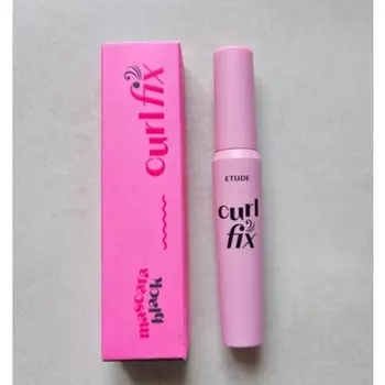 Тушь для ресниц Korea Curl Fix 8 г, черная Etude House