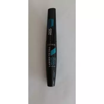 Тушь для ресниц Lashes To Kill Volume Водостойкая черная, Catrice