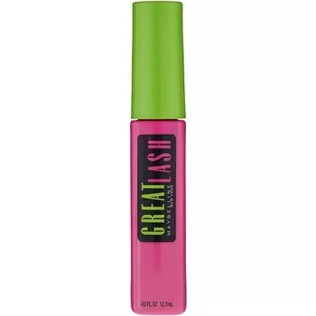 Тушь для ресниц Maybelline Great Lash Blackest Black 12,5 мл, Maybelline New York