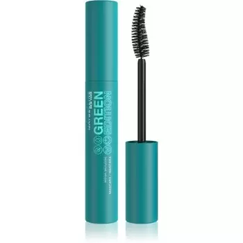 Тушь для ресниц Maybelline Green Edition утолщающая Blackest Black 18,6 мл