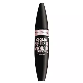 Тушь для ресниц Mscara de Pestaas Ciglia Sensazionali Voluptuous Maybelline New York, Negro