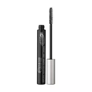 Тушь для ресниц Natural super longlashes Benecos, 8 мл (carbon black)