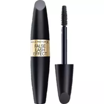 Тушь для ресниц с эффектом накладных ресниц Черная водостойкая Max Factor, 13,1 ml