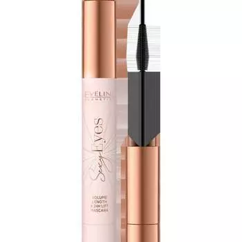 Тушь для ресниц утолщающая, удлиняющая и подтягивающая, 8 мл Eveline Cosmetics, Sexy Eyes