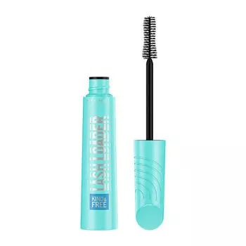 Тушь для ресниц Vegan Volumizing 001 черная, 9,5 мл Rimmel Kind&Free lash loader