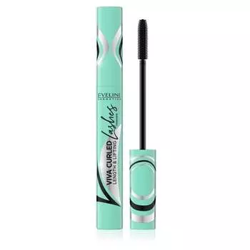 Тушь для ресниц Viva Curled, удлиняющая и подкручивающая, 10 мл Eveline Cosmetics