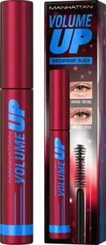 Тушь для ресниц Volume Up 003 Водостойкая Черная 8 мл MANHATTAN Cosmetics