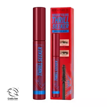 Тушь для ресниц wonder volume thrill seeker mscara de pestaas waterproof Rimmel, количество 1 штука