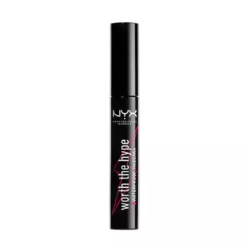 Тушь для ресниц Worth The Hype Waterproof Nyx Professional Make Up, цвет black