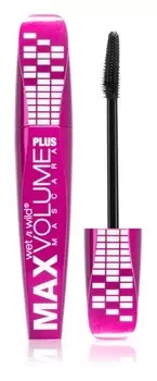 Тушь, придающая максимальный объем Wet n Wild Max Volume Plus, оттенок Black 8 мл