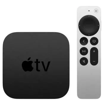 ТВ приставка Apple TV 4K, WiFi + Ethernet, (2-го поколения), 64ГБ, черный