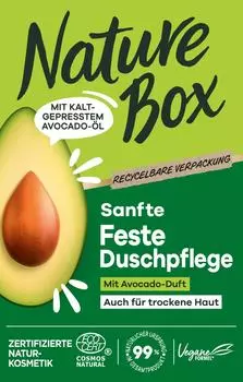 Твердое масло авокадо для душа 100г Nature Box