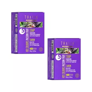 Твердое мыло Thalia Hot Colors с фруктами, 2 x 150 гр