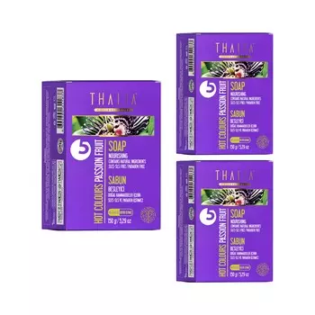 Твердое мыло Thalia Hot Colors с фруктами, 3 x 150 гр