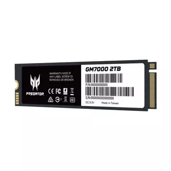 Твердотельный накопитель Acer Predator GM7000, 2 Тб, M.2 2280