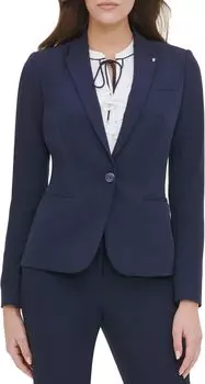 Твердый Блейзер Tommy Hilfiger, цвет Midnight