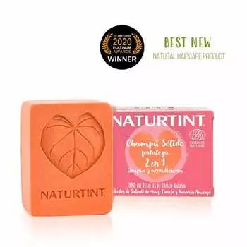 Твердый шампунь 2 в 1 75 гр Naturtint
