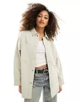 Твиловая куртка оверсайз ASOS DESIGN