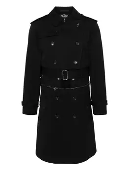 Твиловый тренч Black Comme Des Garons, черный